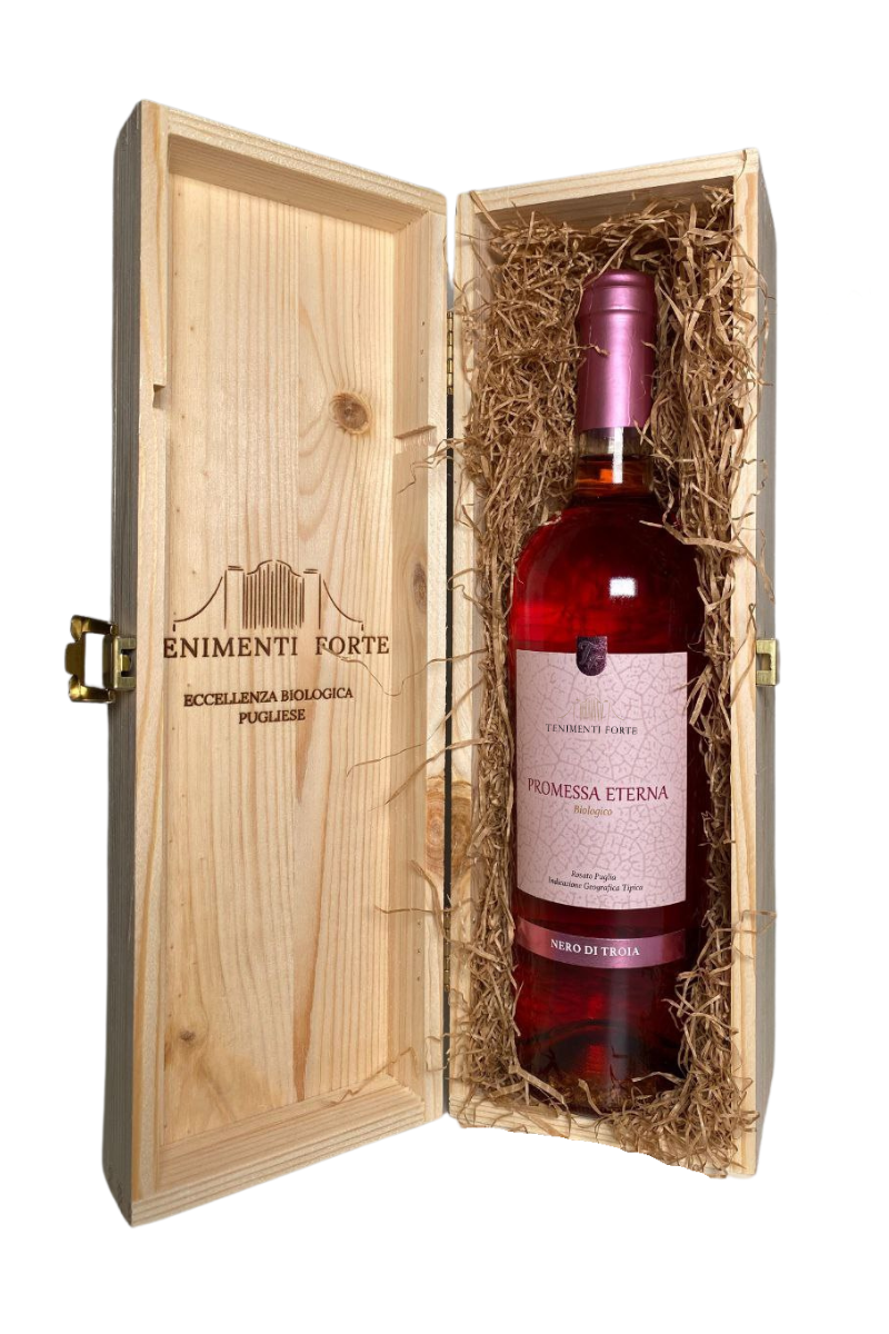 Promessa Eterna Rosato con box in legno