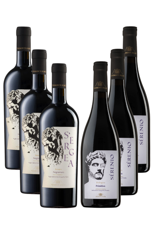 6 Vini Rossi Biologico - Nero di Troia - Primitivo - Puglia