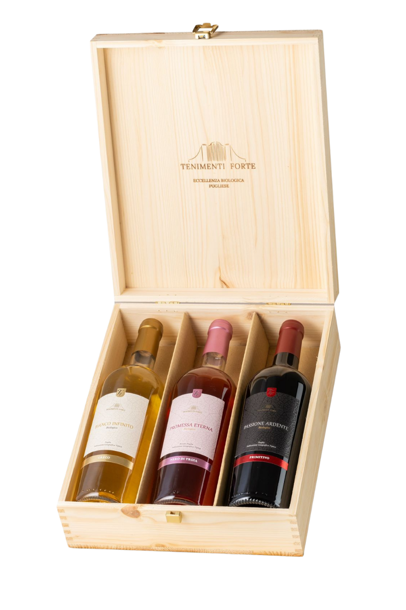 BOX Regalo in Legno - Vin Arte