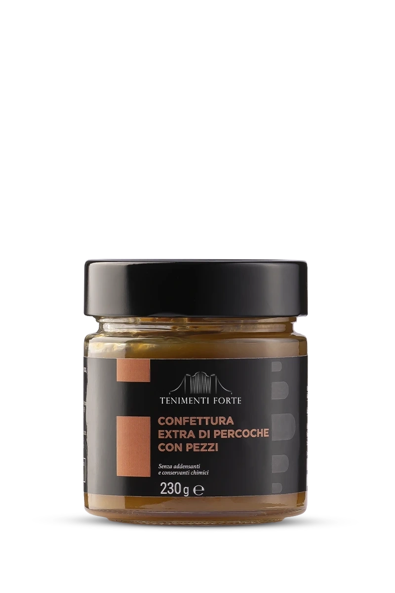 Marmellata – Confettura extra di percoche con pezzi